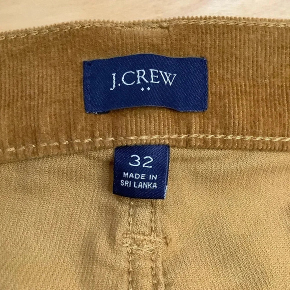 J CREW Mid Rise Corduroy Pant Size 32 - Picture 7 of 12